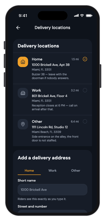 Coody mobile app template screenshot 2