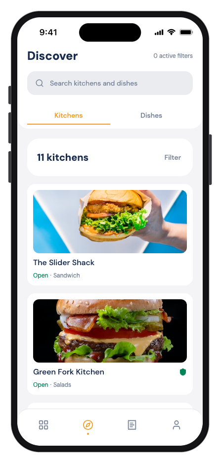 Coody mobile app template screenshot 3