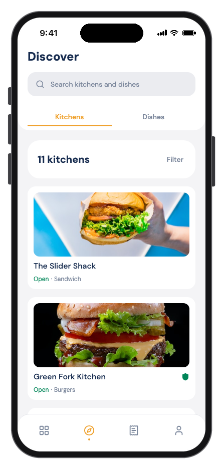 Coody mobile app template screenshot 3