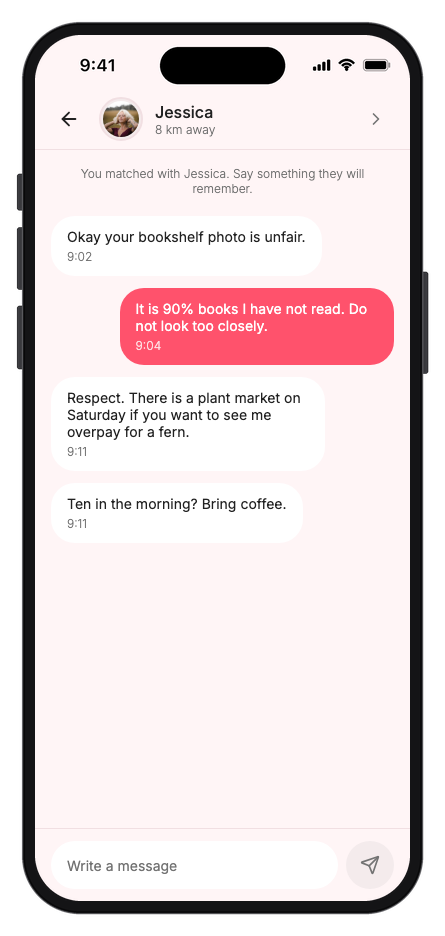 CupidArrow mobile app template screenshot 2