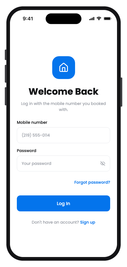 Fixora mobile app template screenshot 5