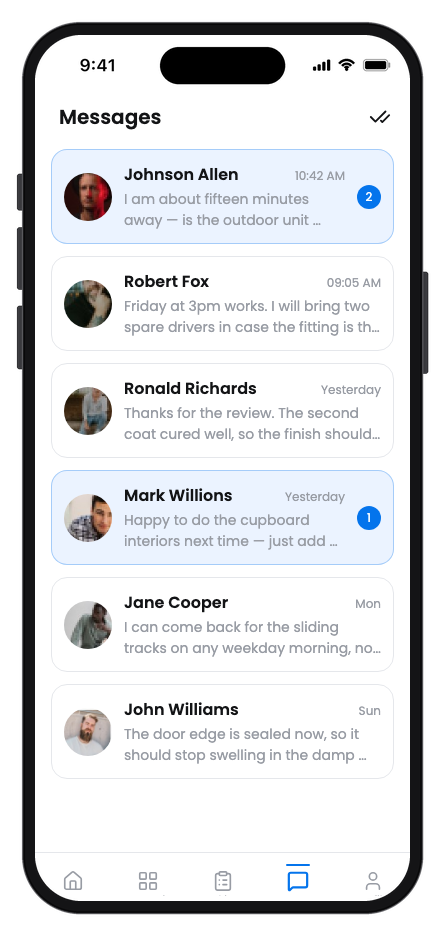 Fixora mobile app template screenshot 6