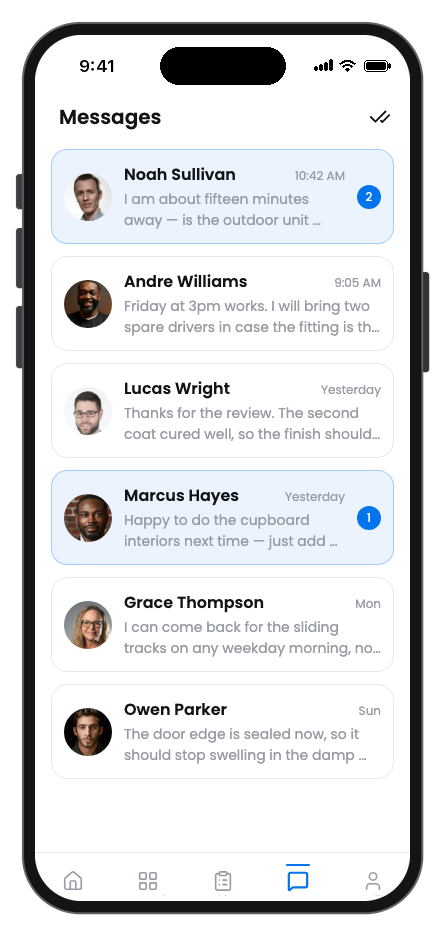 Fixora mobile app template screenshot 6