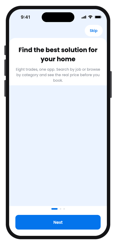 Fixora mobile app template screenshot 7