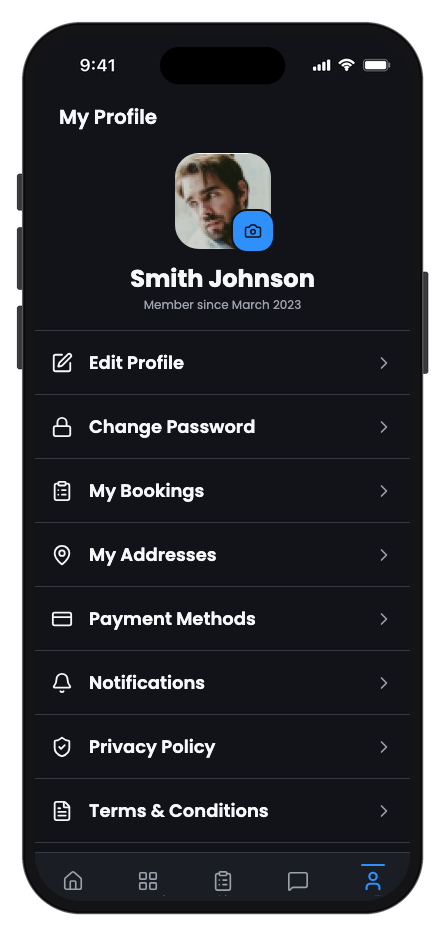Fixora mobile app template screenshot 8