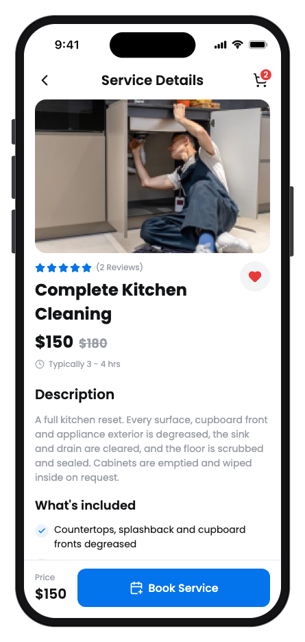 Fixora mobile app template screenshot 9