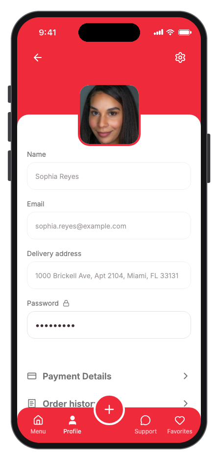 Foodgo mobile app template screenshot 7