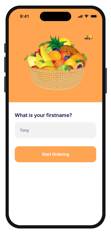 Freshbowl mobile app template screenshot 5