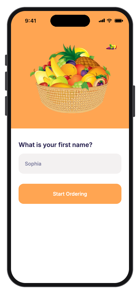 Freshbowl mobile app template screenshot 5