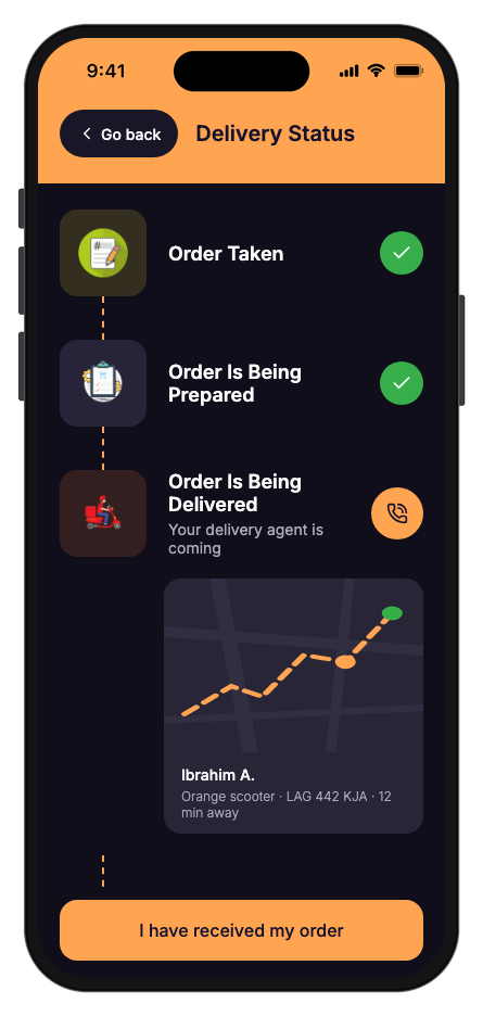 Freshbowl mobile app template screenshot 10
