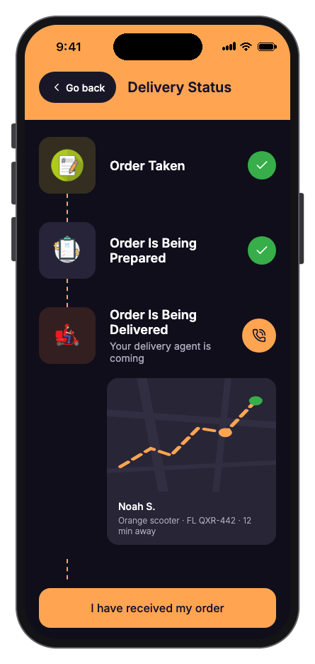 Freshbowl mobile app template screenshot 10