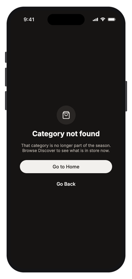 GemStore mobile app template screenshot 3