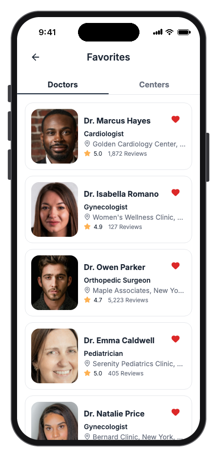 HealthPal mobile app template screenshot 6