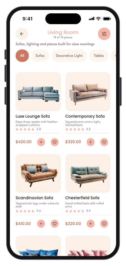 Habitat mobile app template screenshot 8