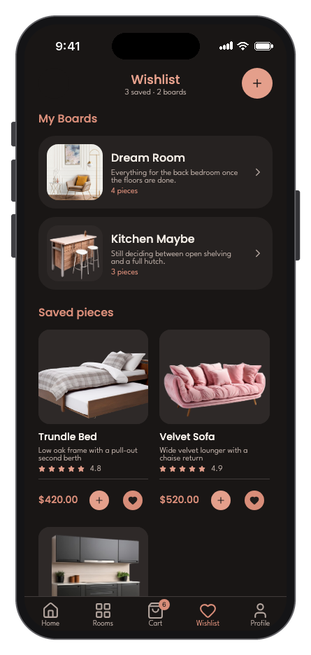 Habitat mobile app template screenshot 9