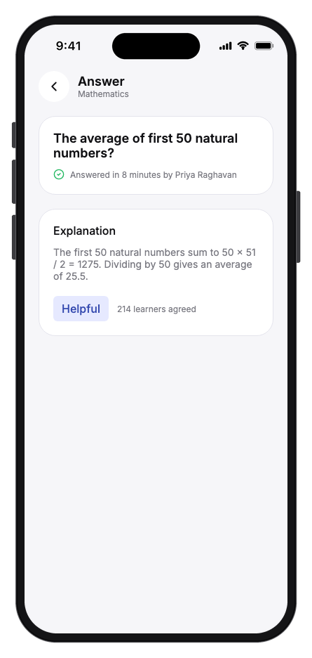 Learnix mobile app template screenshot 5
