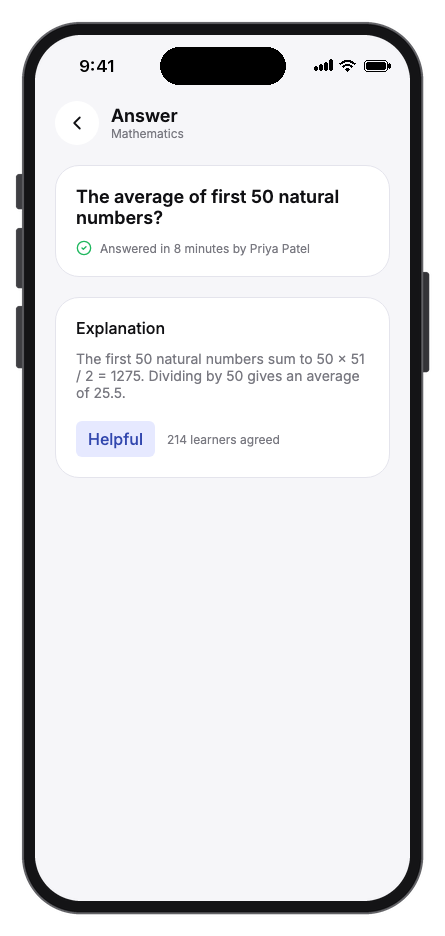 Learnix mobile app template screenshot 5