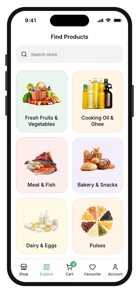Nectar mobile app template screenshot 4