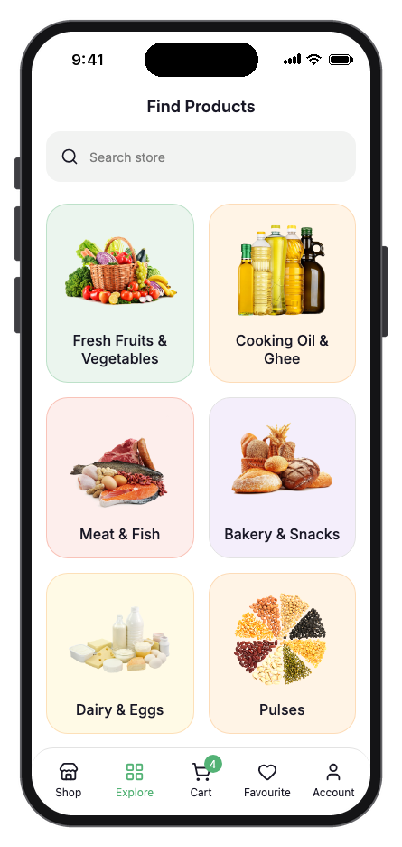 Nectar mobile app template screenshot 4