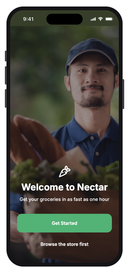 Nectar mobile app template screenshot 5