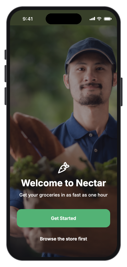 Nectar mobile app template screenshot 5