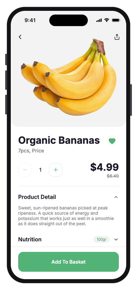 Nectar mobile app template screenshot 7