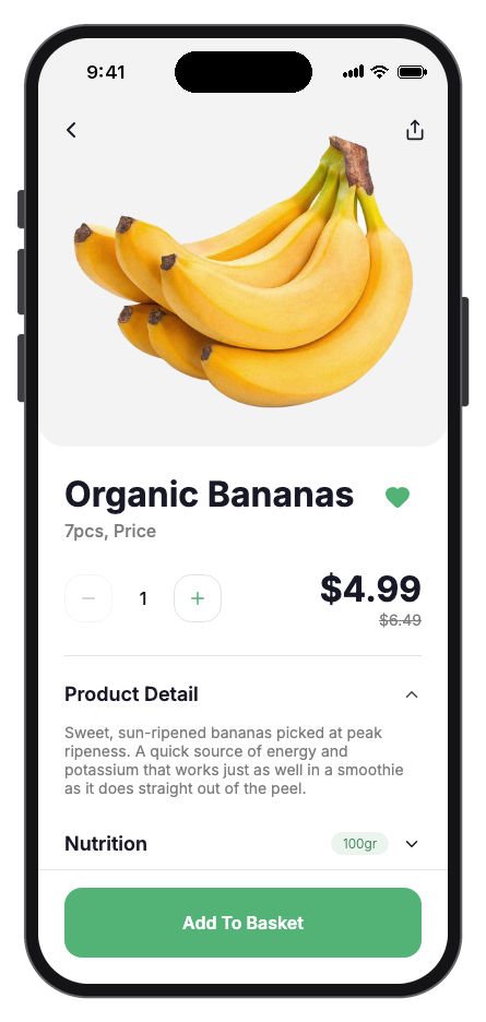 Nectar mobile app template screenshot 7