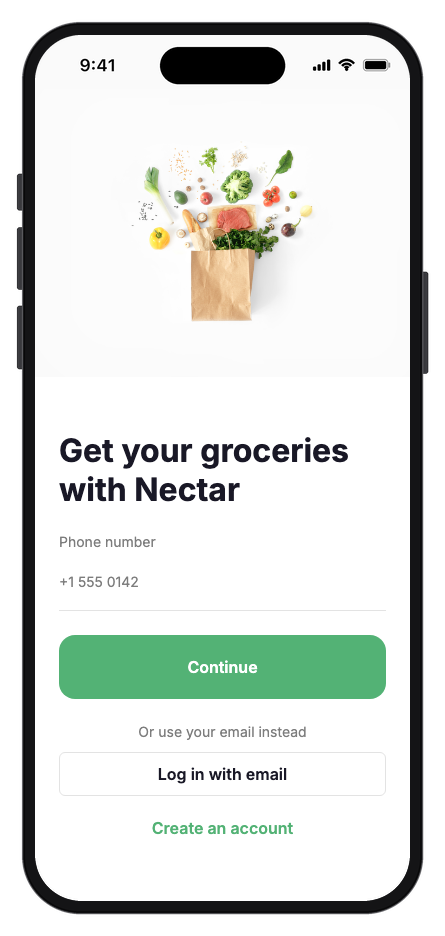 Nectar mobile app template screenshot 9