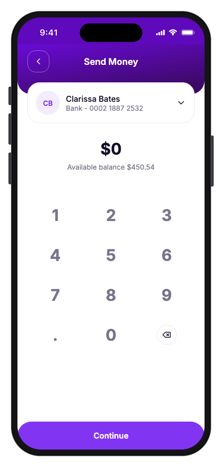 NuvoPay mobile app template screenshot 6