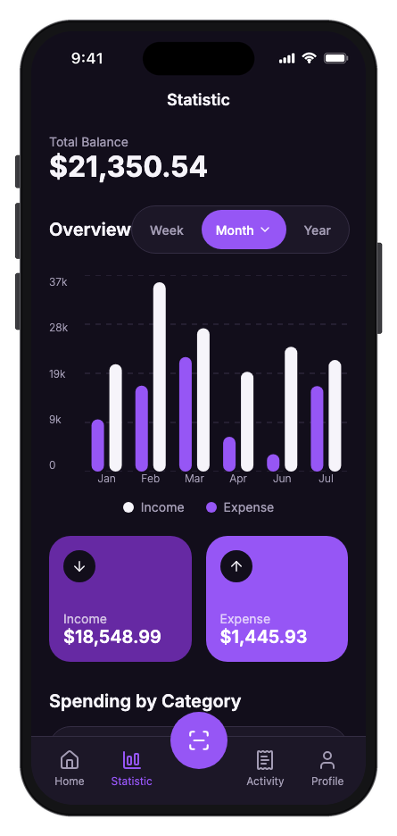 NuvoPay mobile app template screenshot 8