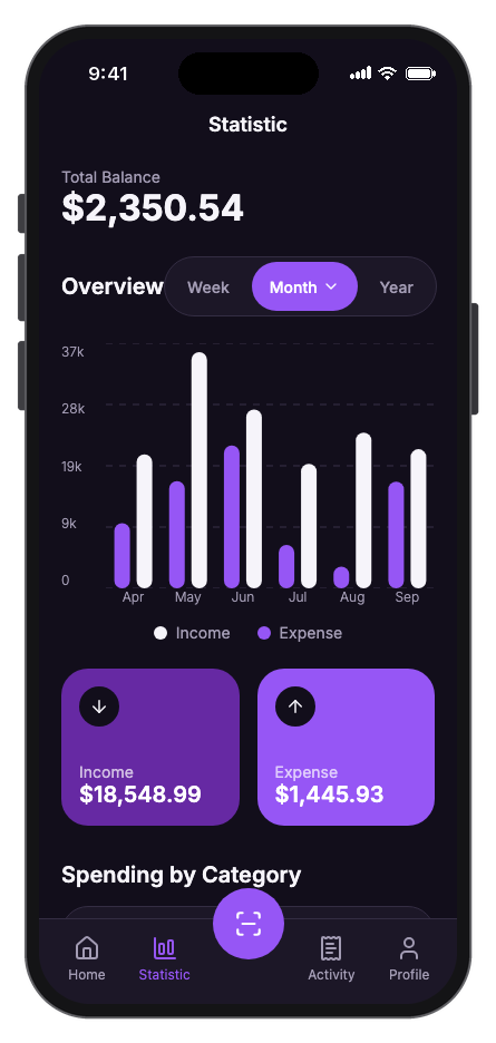 NuvoPay mobile app template screenshot 8