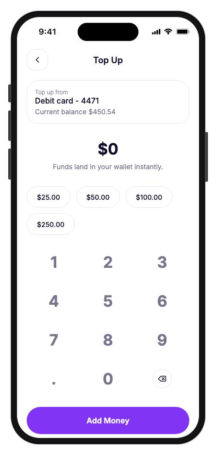 NuvoPay mobile app template screenshot 9
