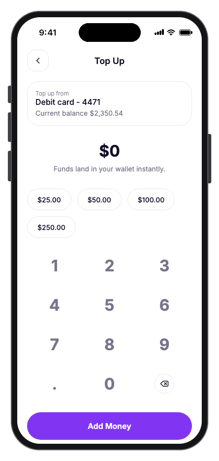 NuvoPay mobile app template screenshot 9
