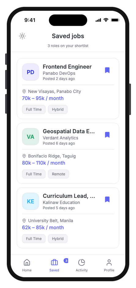 ObraDee mobile app template screenshot 7