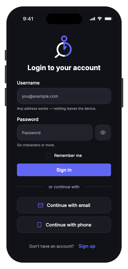 ObraDee mobile app template screenshot 8