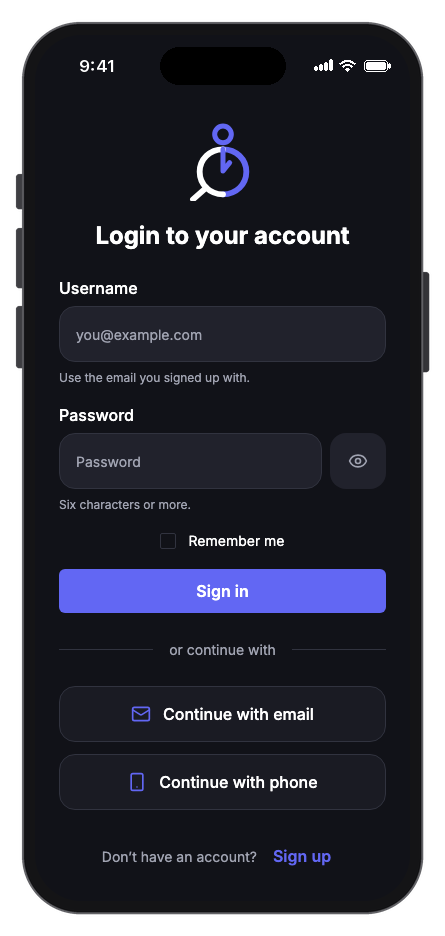 ObraDee mobile app template screenshot 8