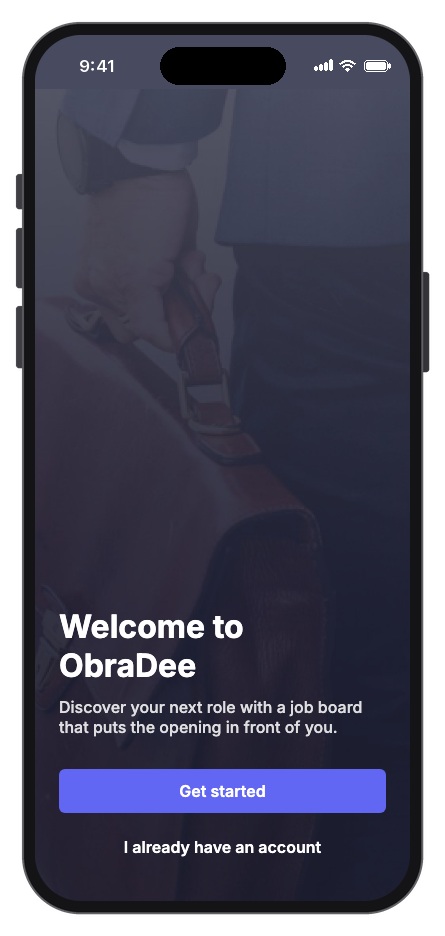 ObraDee mobile app template screenshot 9