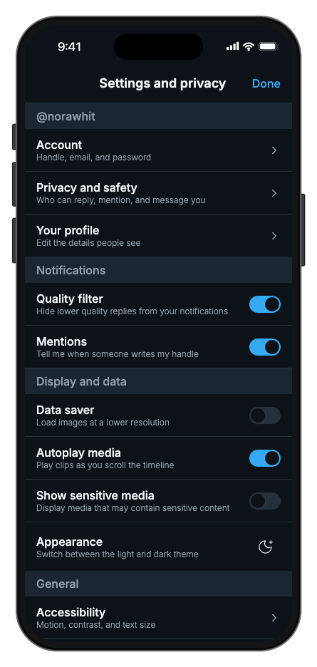 Plume mobile app template screenshot 10