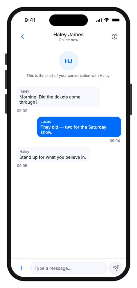 Prism mobile app template screenshot 2