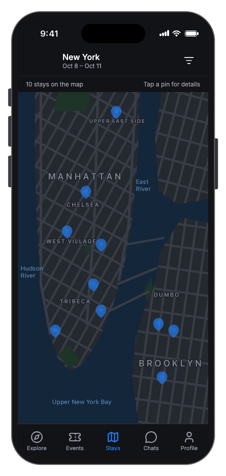 Prism mobile app template screenshot 8