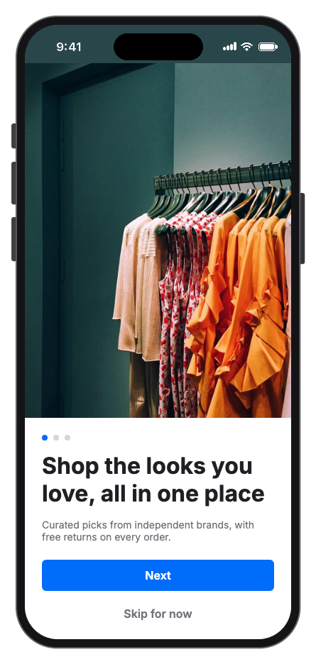 Prism mobile app template screenshot 9