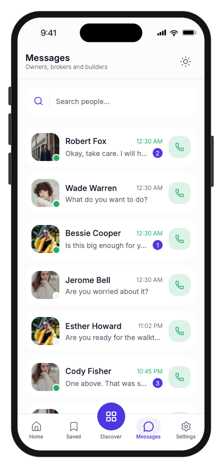 Propertio mobile app template screenshot 6