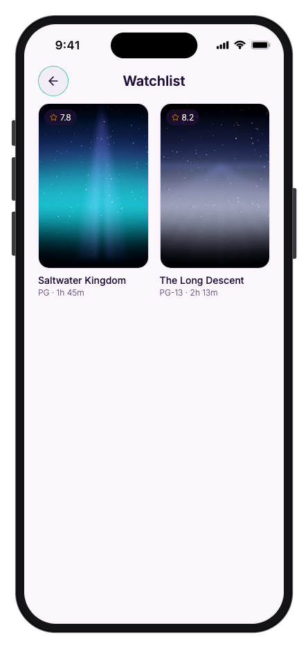 ReelSeat mobile app template screenshot 9