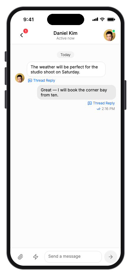 Ripple mobile app template screenshot 3
