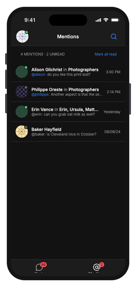 Ripple mobile app template screenshot 6