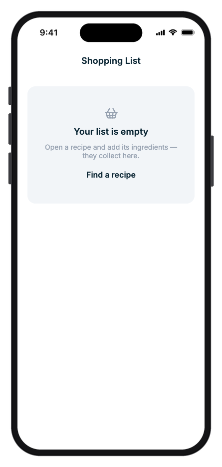 Savora mobile app template screenshot 3
