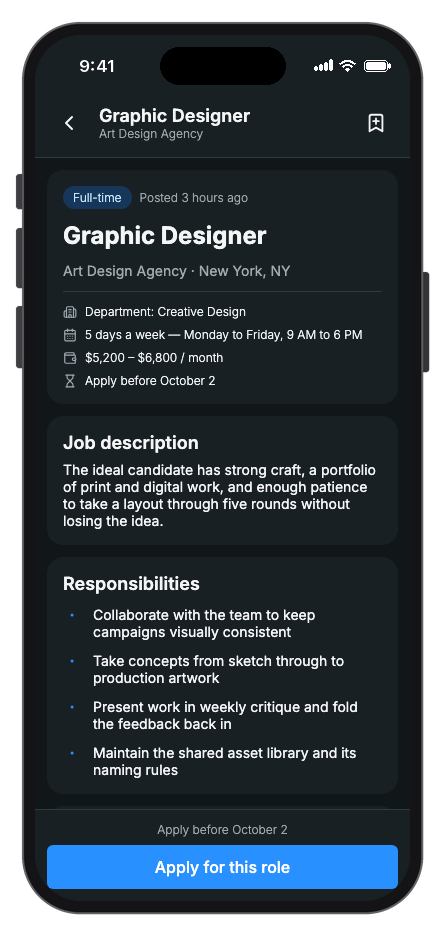 SocialMate mobile app template screenshot 4