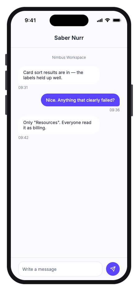 Taskora mobile app template screenshot 2