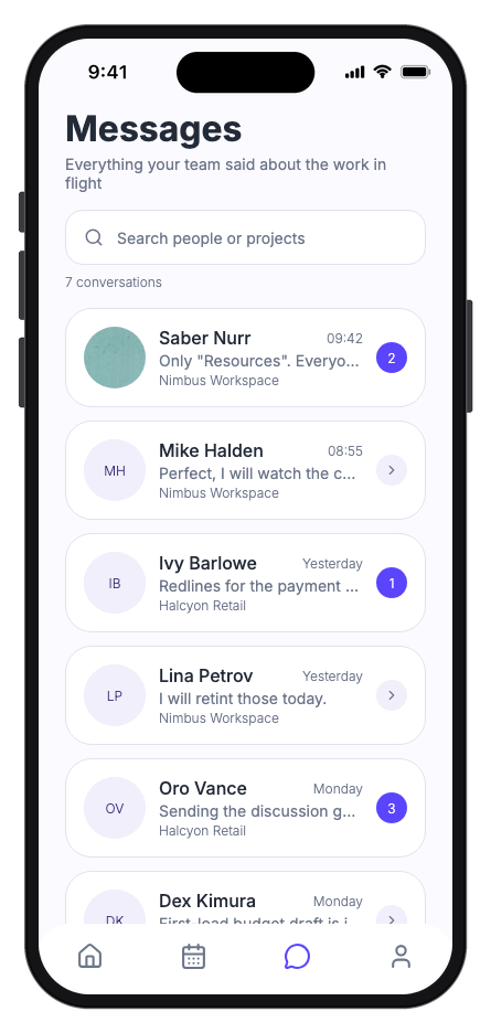Taskora mobile app template screenshot 3