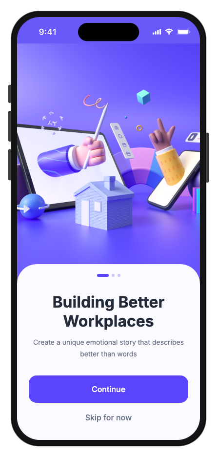 Taskora mobile app template screenshot 5